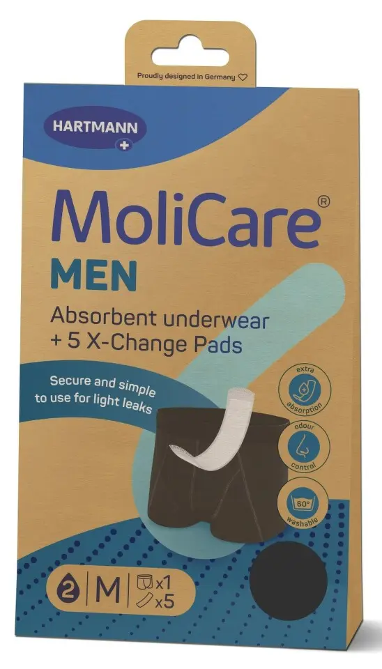 13277-molicare men absorpcni pradlo m 1ks + vlozky 5ks